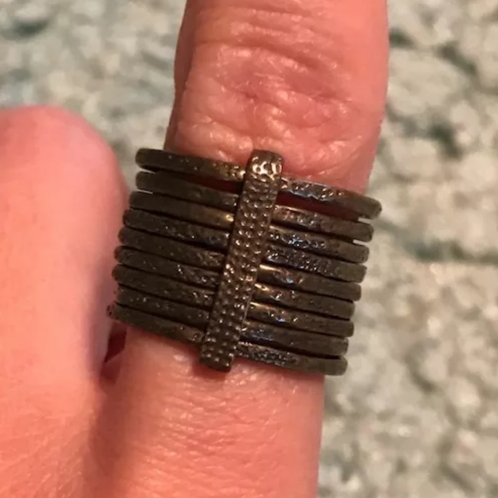 Club Monaco Stacked Ring - Size Small/6